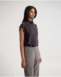 Oxford - Shelly Cupro Top