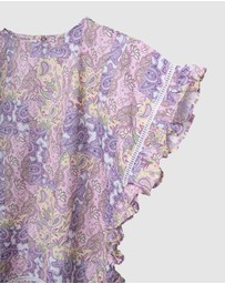 Olga Valentine - Frilly Beach Cover Up