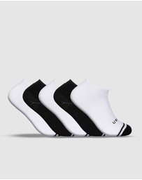 UNIT - UNIT No Show Ladies Bamboo Socks - 5 Pack