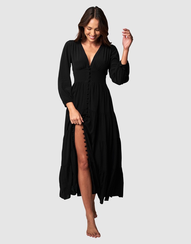 UNE PIECE - Long Sleeve Maxi Dress