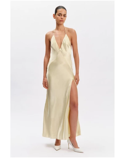 Bardot - Lizbeth Halter Maxi Dress