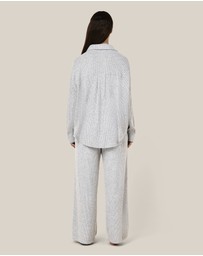 Papinelle - Super Soft Waffle Full Length PJ Set