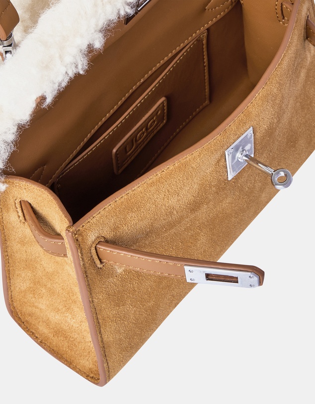 EVERAU - Australian Shepherd Ugg Frostie Cow Suede Upper Bags