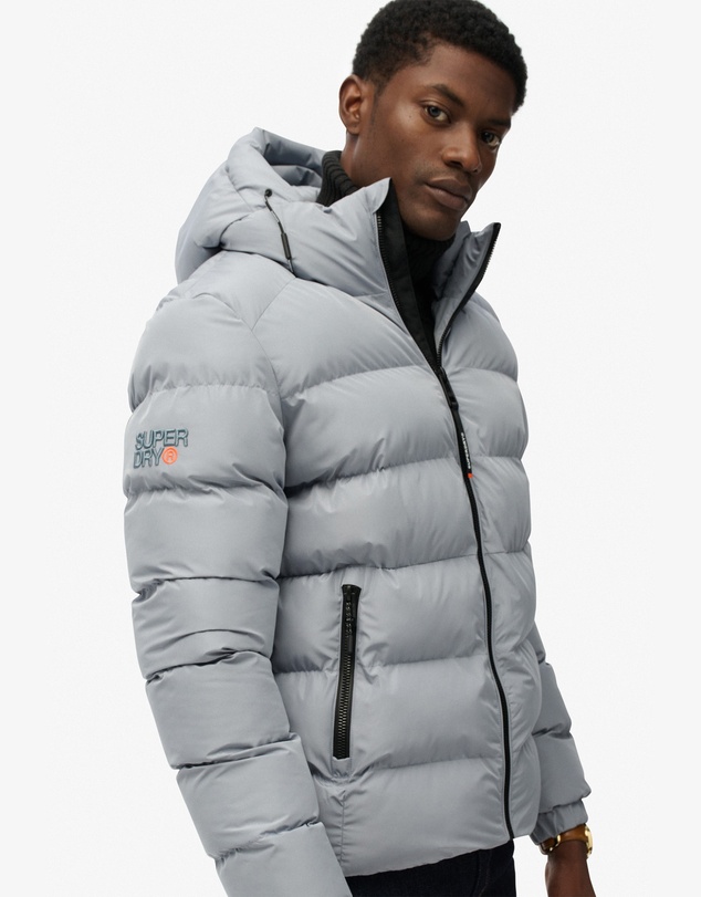 Superdry - Hooded Sports Puffer Jacket
