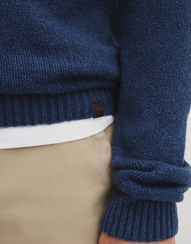 Country Road - Long Sleeve Cotton Crew Neck Knit