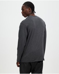 Surrounded By Ghosts - The Sapphirine Cotton Long Sleeve T-Shirt