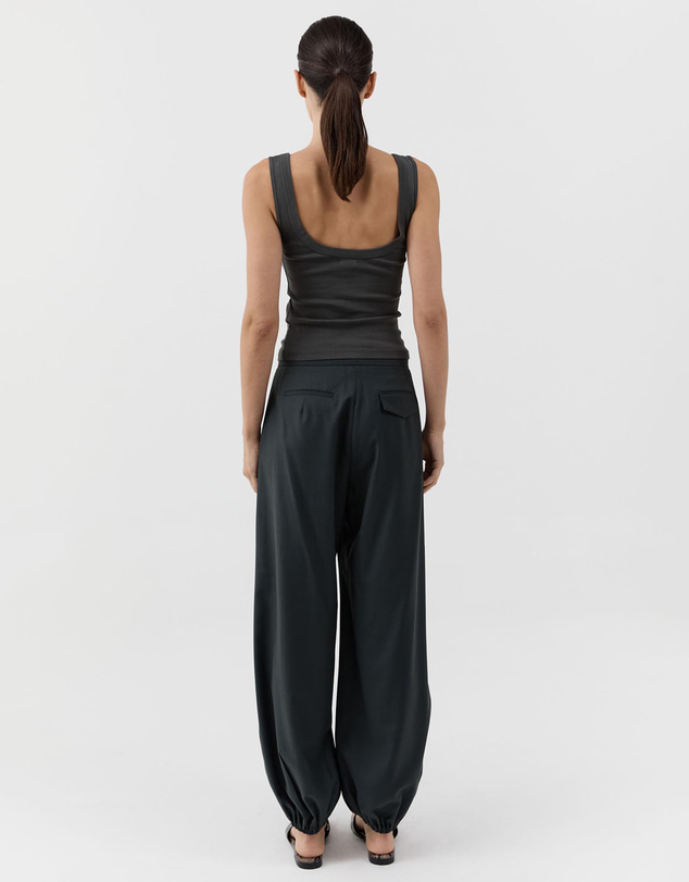 St. Agni - Organic Cotton Scooped Ballerina Top