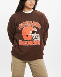 Vintage by The Real Deal - Pre Loved - 80s NFL Cleveland Browns Sweatshirt