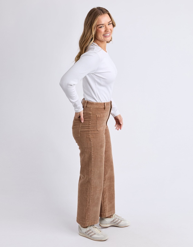 Foxwood - Henrietta Cord Pant Toasted Coconut