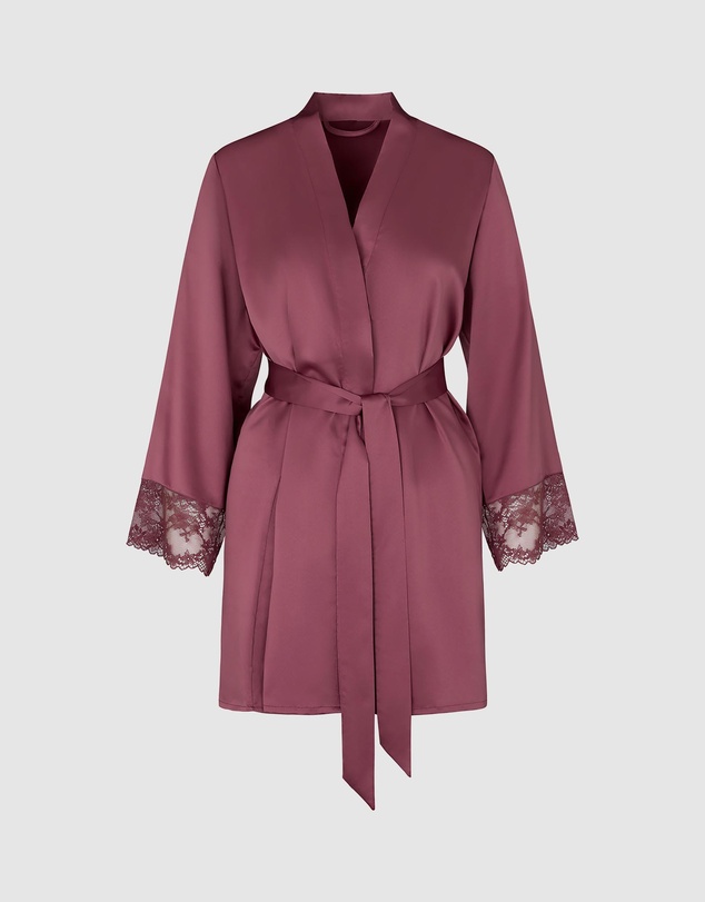 Hunkemoller - Satin Lace Naomi Kimono
