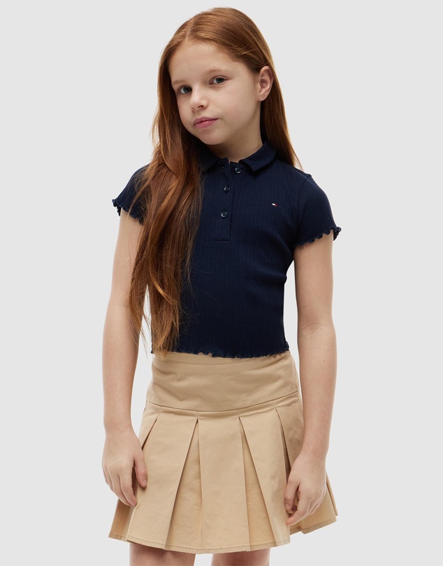 Tommy Hilfiger - Pointelle Top SS - Kids