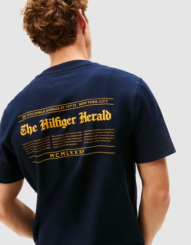 Tommy Hilfiger - Back Logo Jersey Crew Neck T-Shirt