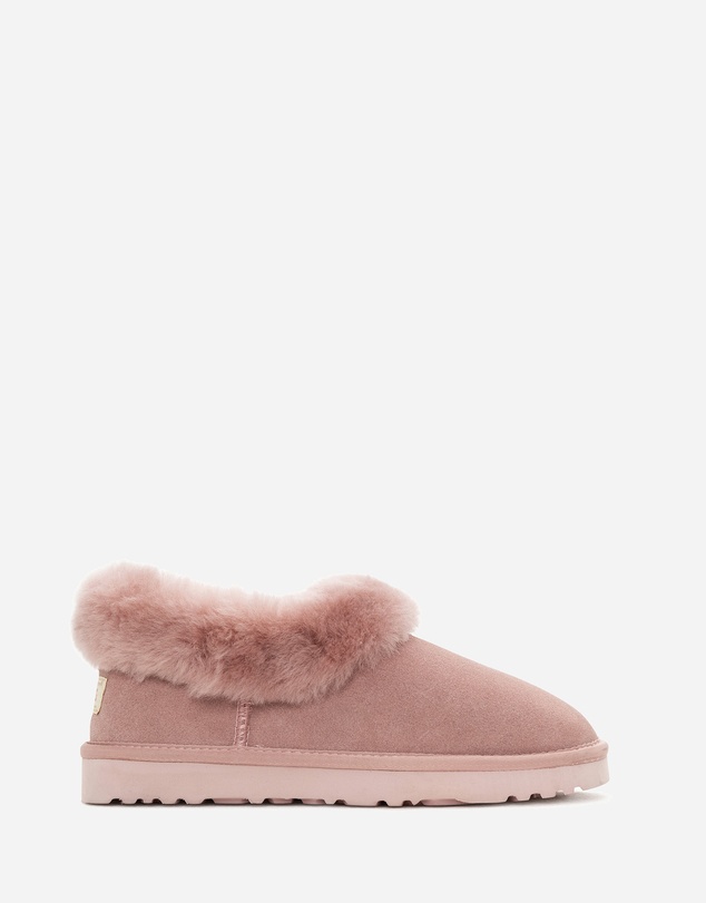 Ozwear Connection Uggs - Ugg Slippers Avery Unisex Premium Sheepskin Slippers Suede