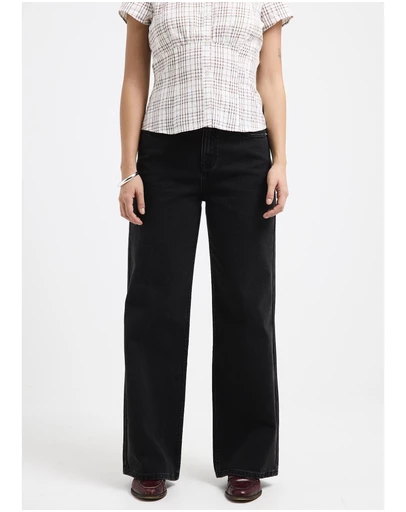 Insight - Misty High & Wide Denim Jeans