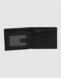 Billabong - Mens Scope 2 In 1 Leather Wallet