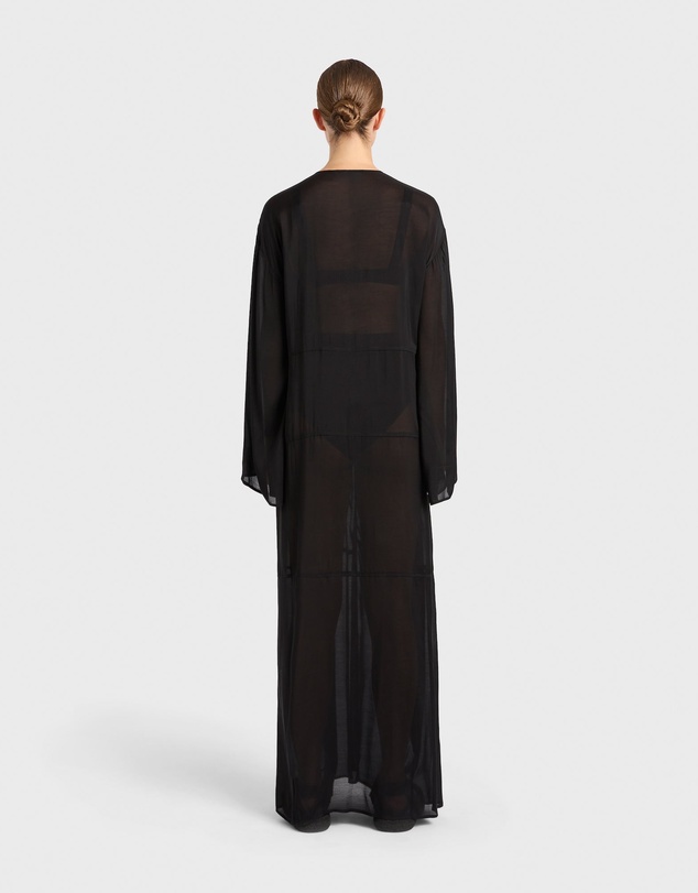 BONDI BORN - Cremona Tie-Front Maxi Coverup