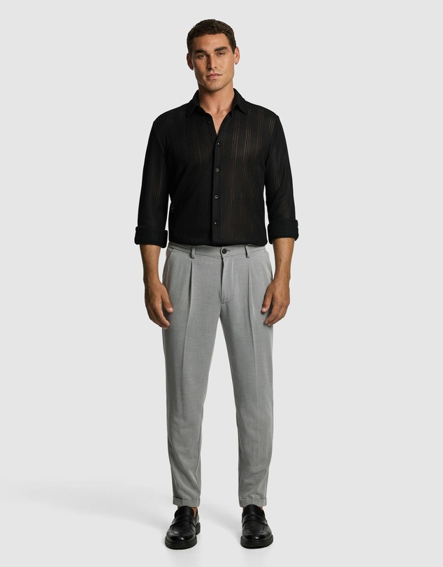 yd. - Enrique Textured Shirt