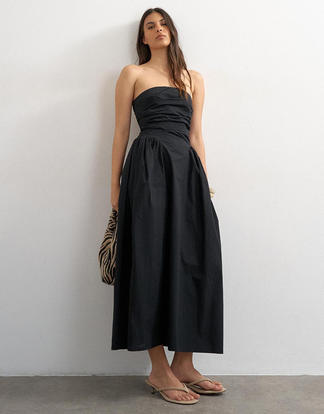 TOPSHOP - Marie Bandeau Maxi Dress Woven
