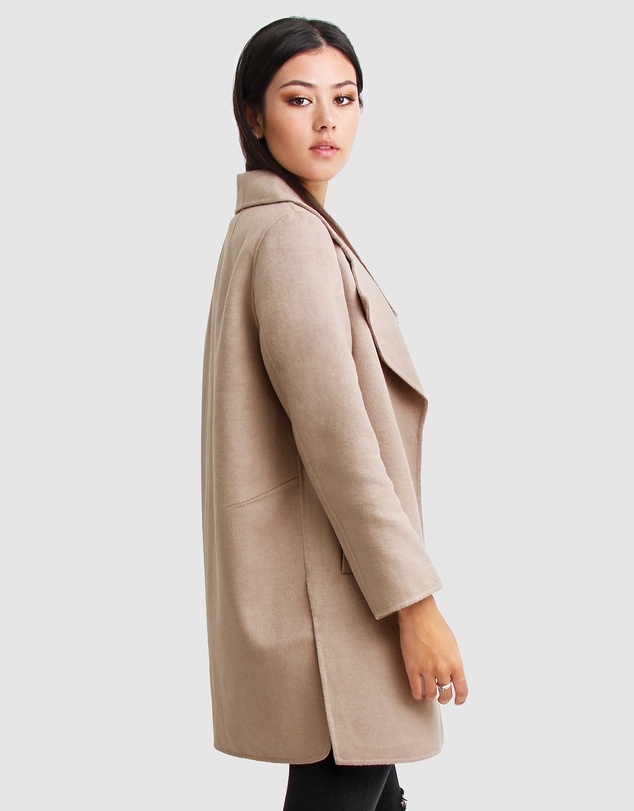 Belle & Bloom - Ex-Boyfriend Wool Blend Oversized Coat