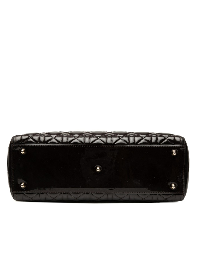 Pre-Loved by Azura Reborn - Pre-Loved Large Patent Cannage Lady Dior