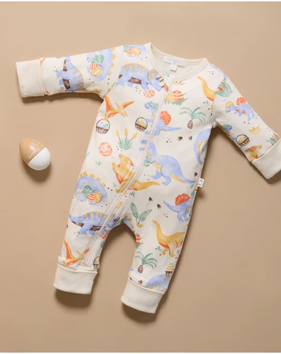 Purebaby - Pyjama Sleep Growsuit -Kids-Babies