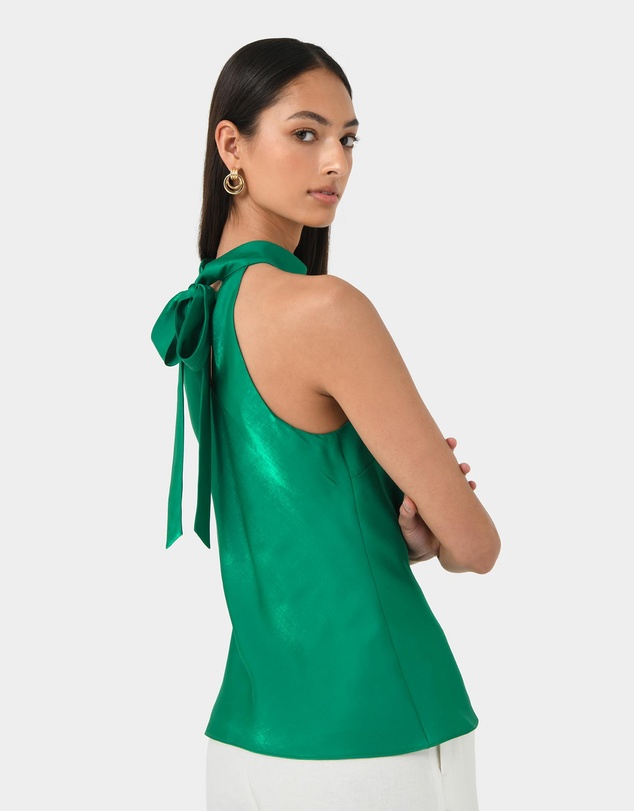 Forcast - Leana Bias Tie Top