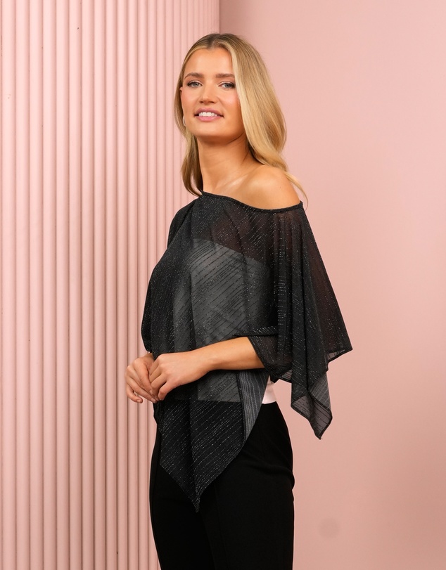 Azzurielle - Arrin Multi-way Poncho Top