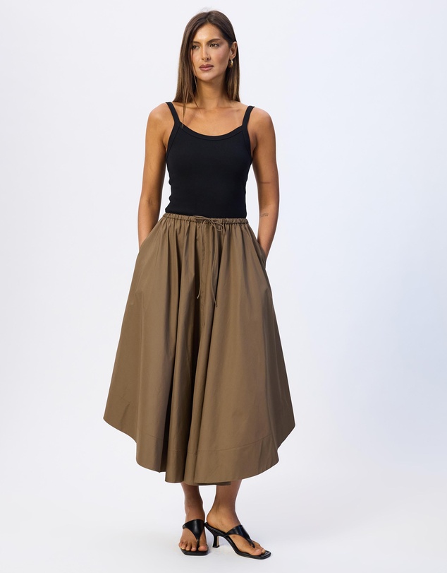 ARKET - Wide Cotton Skirt