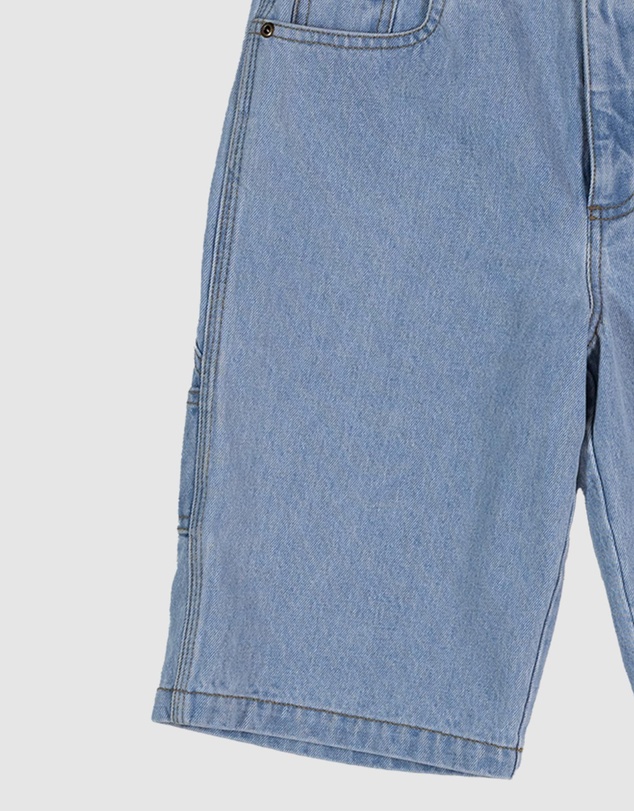 Santa Cruz - Classic Dot Carpenter Jean Shorts - Teens