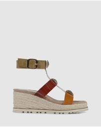 S by Sempre Di - Tropea Wedge Sandals