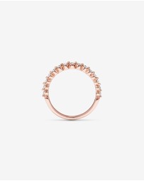 Michael Hill - Wedding Ring with 0.34 Carat TW of Diamonds in 14kt Rose Gold