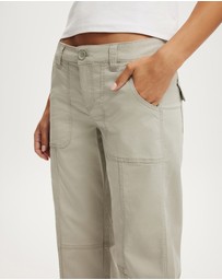 Cotton On - Lexi Low Rise Utility Pants