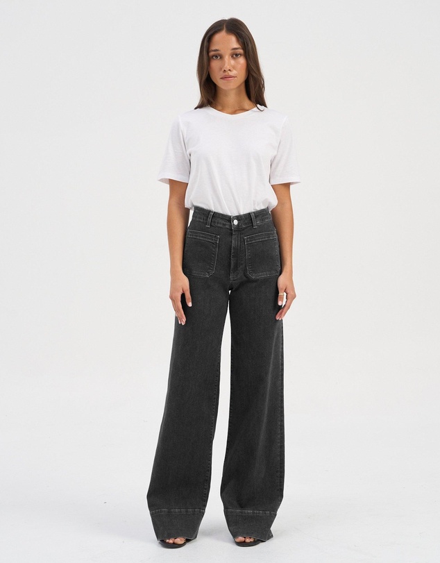 ONLY - Madison High Waisted Wide Denim Jeans