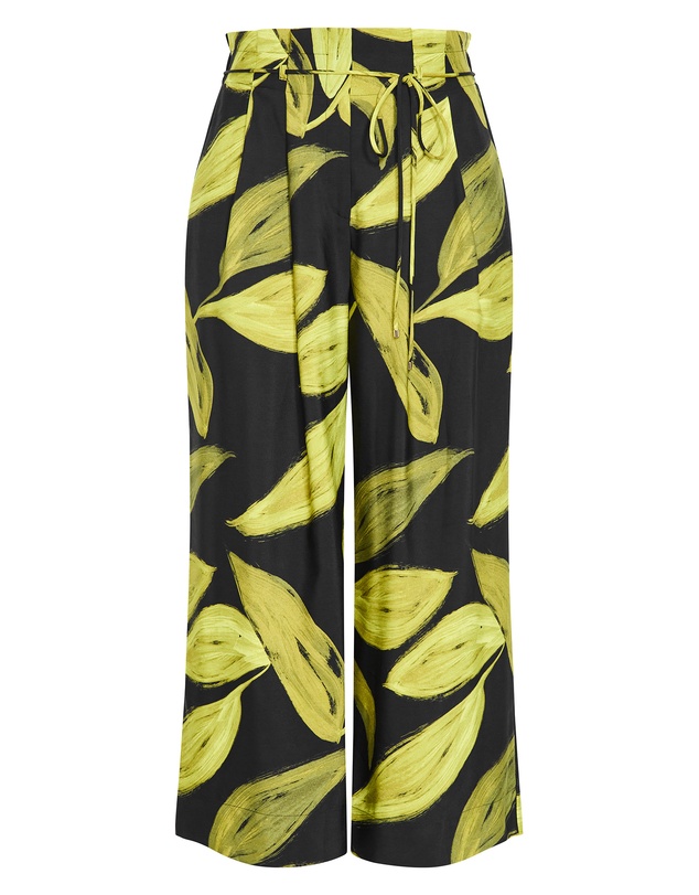 City Chic - Shania Zest Print Wide Leg Pant