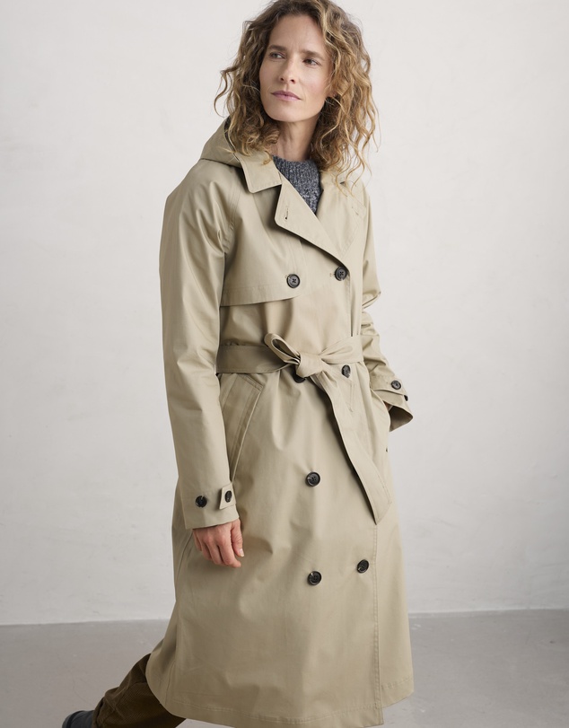 Seasalt - Seasalt Cornwall Natural Penweathers Trench Coat