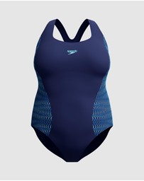 Speedo - Plus Placement Medalist One Piece Swimsuit