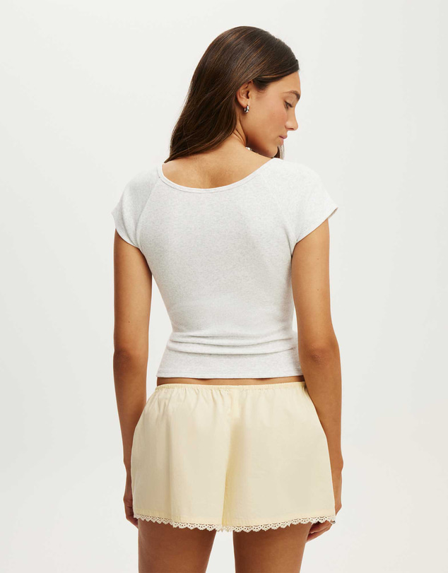 Cotton On Body - Rib Henley Tee