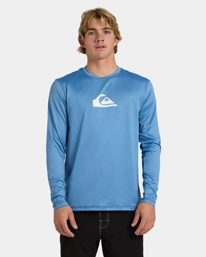 Quiksilver - Mens Solid Streak Long Sleeve Surf Shirt