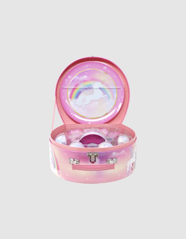 Pink Poppy - Unicorn Dreamer 15 Piece Tin Tea Set In Carry Case