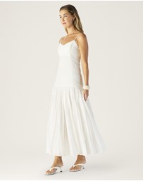MOS The Label - Serafina Linen Maxi Dress