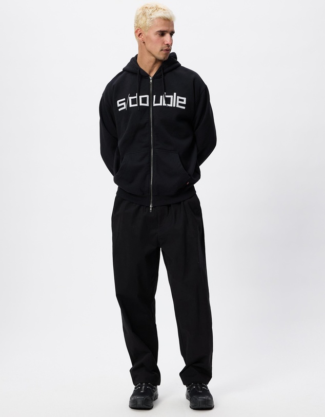 S Double - Block Zip Hoodie
