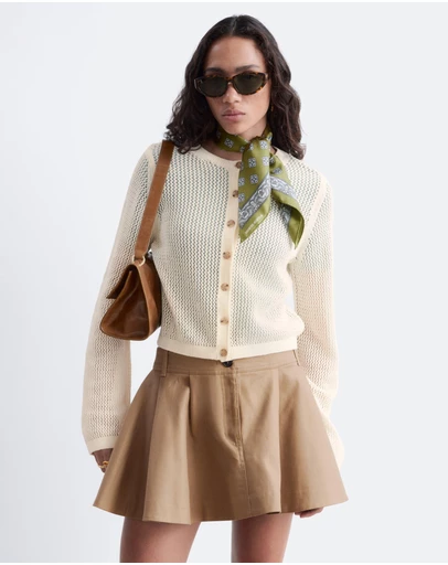& Other Stories - Open-Knit Cotton Cardigan