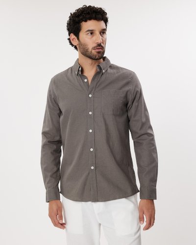 Hamilton Linen Blend LS Shirt