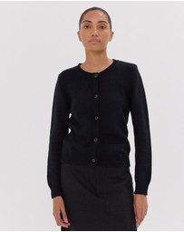 Cloth & Co. - The Vintage Cardigan | Black