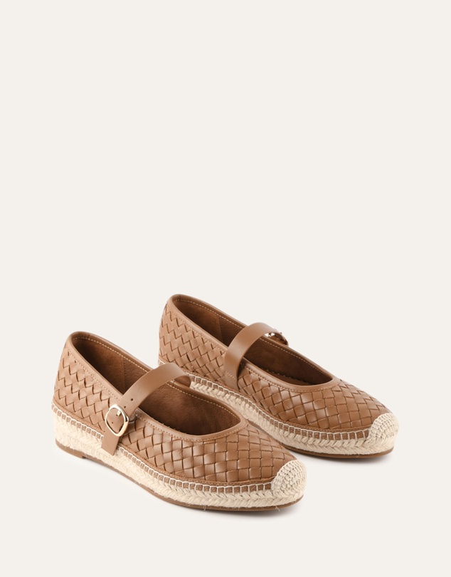 Jo Mercer - Elsie Woven Flat Espadrilles