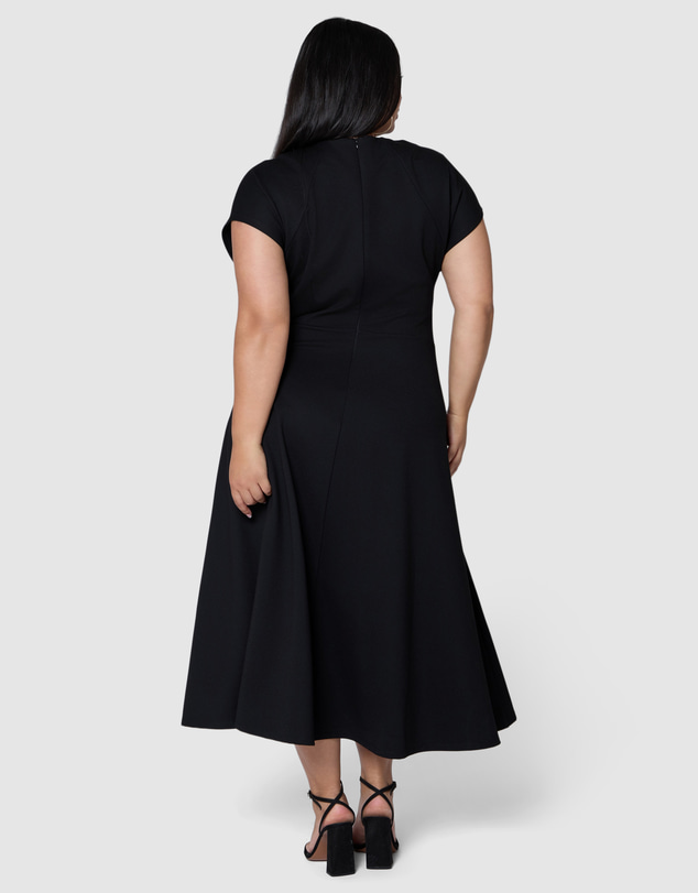 Pink Dusk by Curve Project - Surrender Midi Dress