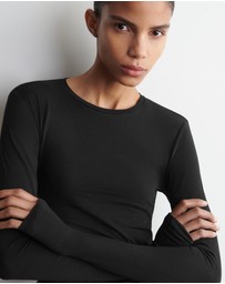 COS - Cotton Long-Sleeved Top