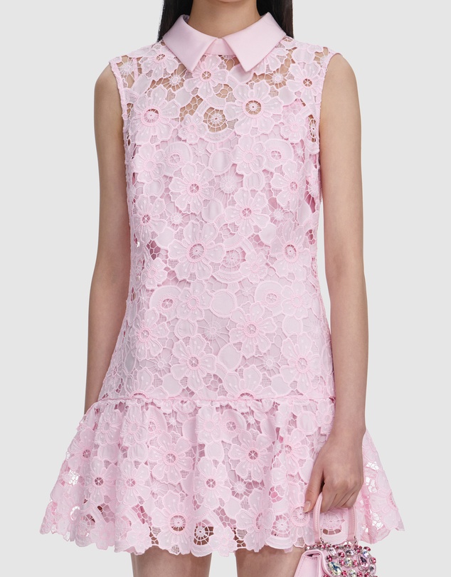 Self Portrait - Sequin Boucle Belted Mini Dress