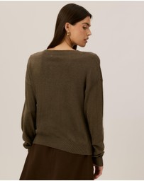 Tussah - Grace Boat Neck Jumper