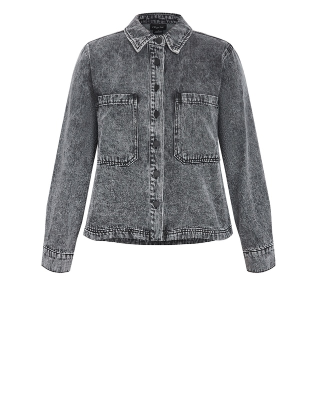 City Chic - Denim Maya Jacket